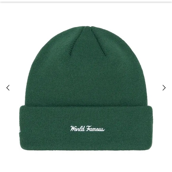 SUPREME! NWT New Era Dark Pine Beanie - Picture 5 of 5